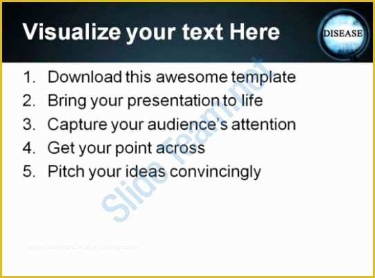 Biohazard Powerpoint Template Free Of Disease Medical Powerpoint Template 0610
