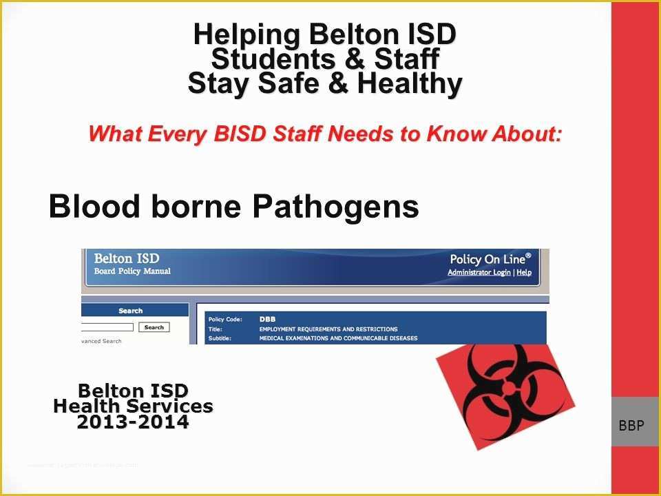 Biohazard Powerpoint Template Free Of Download Bloodborne Pathogens Policy Template – Free