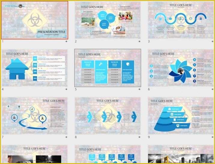 Biohazard Powerpoint Template Free Of Free Biohazard Powerpoint Template 7290