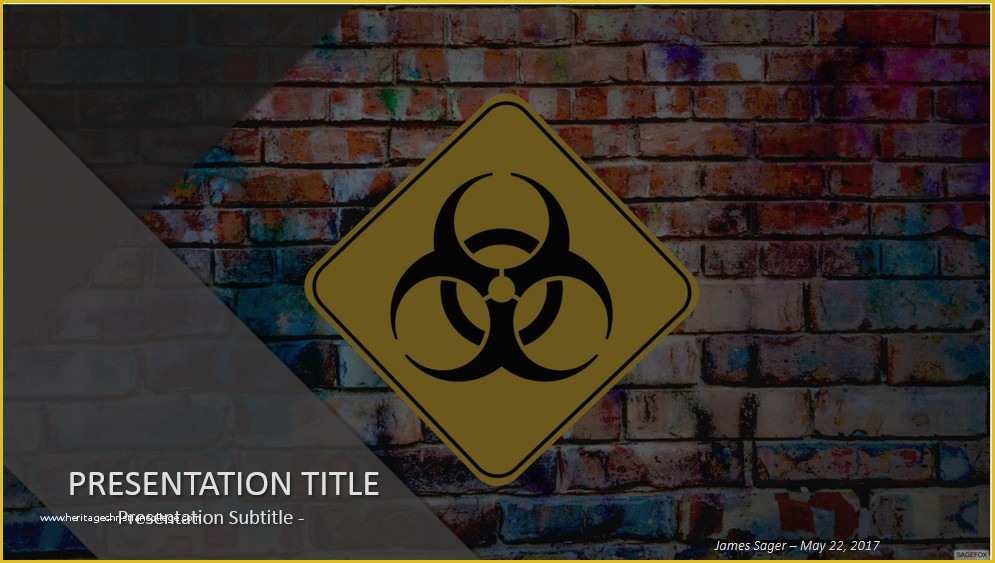 Biohazard Powerpoint Template Free Of Free Biohazard Powerpoint Template 7290