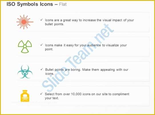 Biohazard Powerpoint Template Free Of Laser Radiation Radioactive Chemical and Biohazard iso