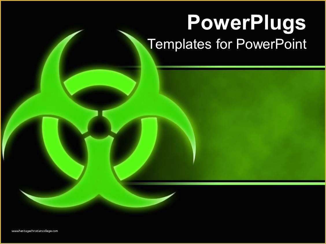 33 Biohazard Powerpoint Template Free
