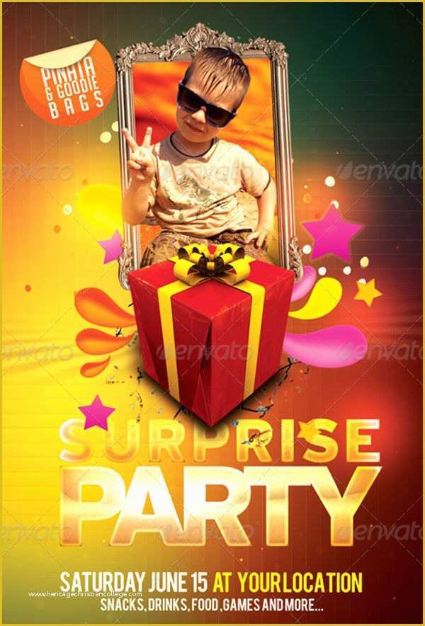 Birthday Party Flyer Templates Free Of 10 Birthday Party Flyers Design Templates