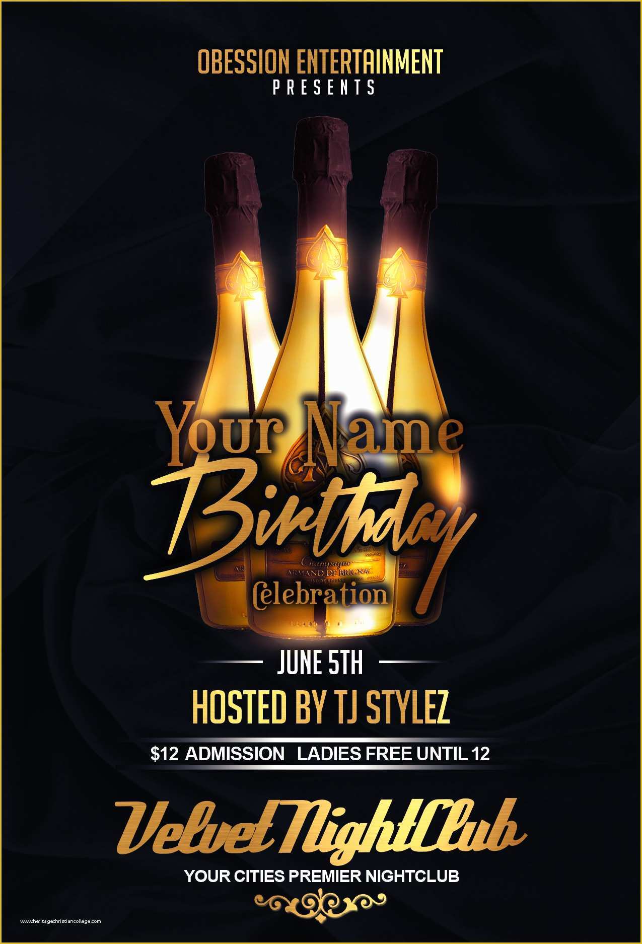 Birthday Party Flyer Templates Free Of Birthday Celebration Flyer Template