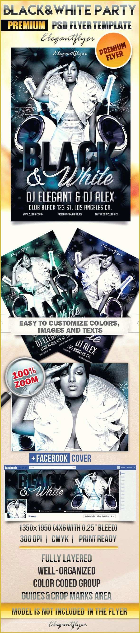 59 Black and White Flyer Template Free