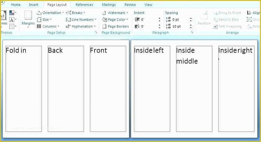 Blank Brochure Templates Free Download Word Of Microsoft Word Brochure Template 2010 Great Free