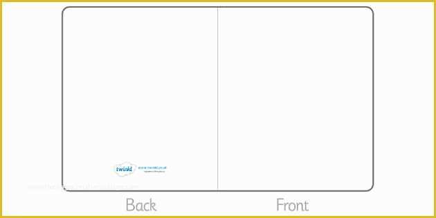 Blank Postcard Template Free Of Editable Greetings Card Template Blank Editable Card