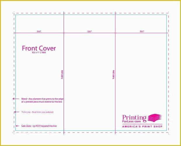Blank Tri Fold Brochure Template Free Download Of Blank Tri Fold Brochure Template Indesign Tri Fold Menu