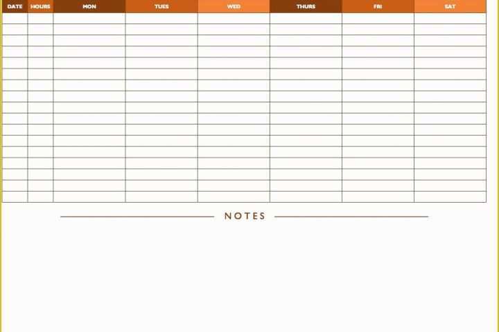 Blank Work Schedule Template Free Of Free Work Schedule Templates for Word and Excel