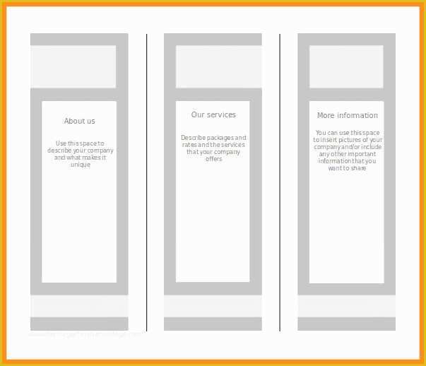 Booklet Template Free Download Of 10 Pamphlet Template Word