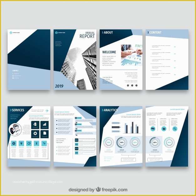 Booklet Template Free Download Of Annual Report Vectors S and Psd Files