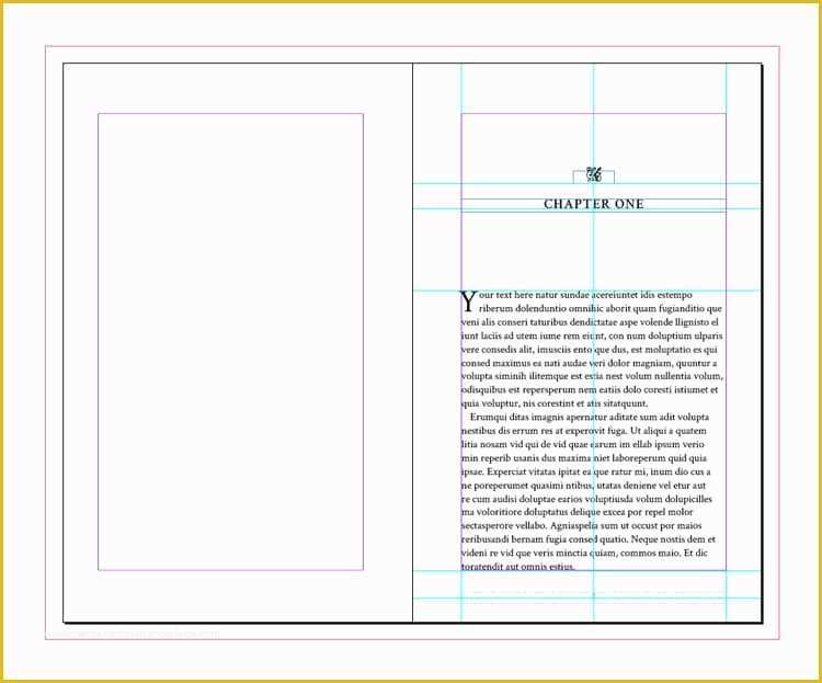 Booklet Template Free Download Of Full Book Template for Indesign