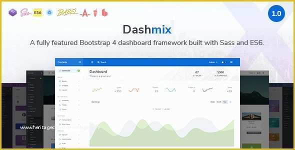 Bootstrap 4 Dashboard Template Free Of Dashmix – Bootstrap 4 Admin Dashboard Template