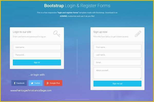 Bootstrap Login Page Template Free Download Of Bootstrap Login and Register forms In E Page 3 Free