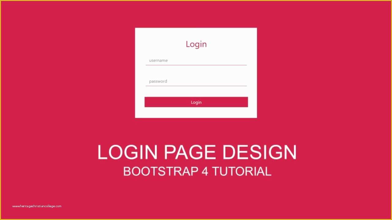 Bootstrap Login Page Template Free Download Of Login Page Design Simple Bootstrap Template