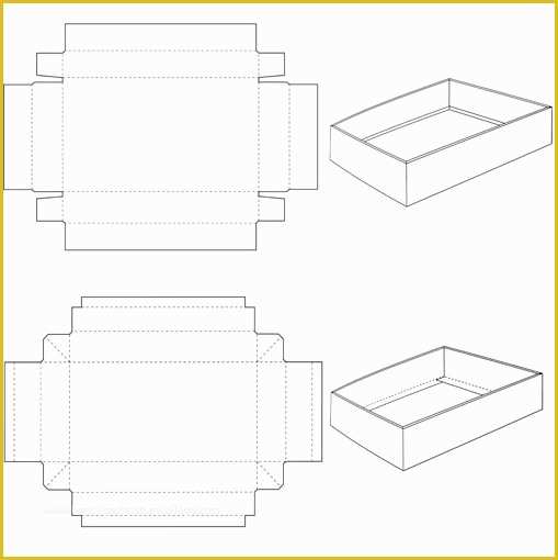 Box with Lid Templates Free Of 5 Best Of Printable Box Template with Lid