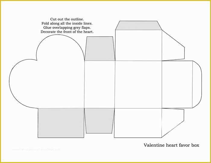 Box with Lid Templates Free Of Box Template