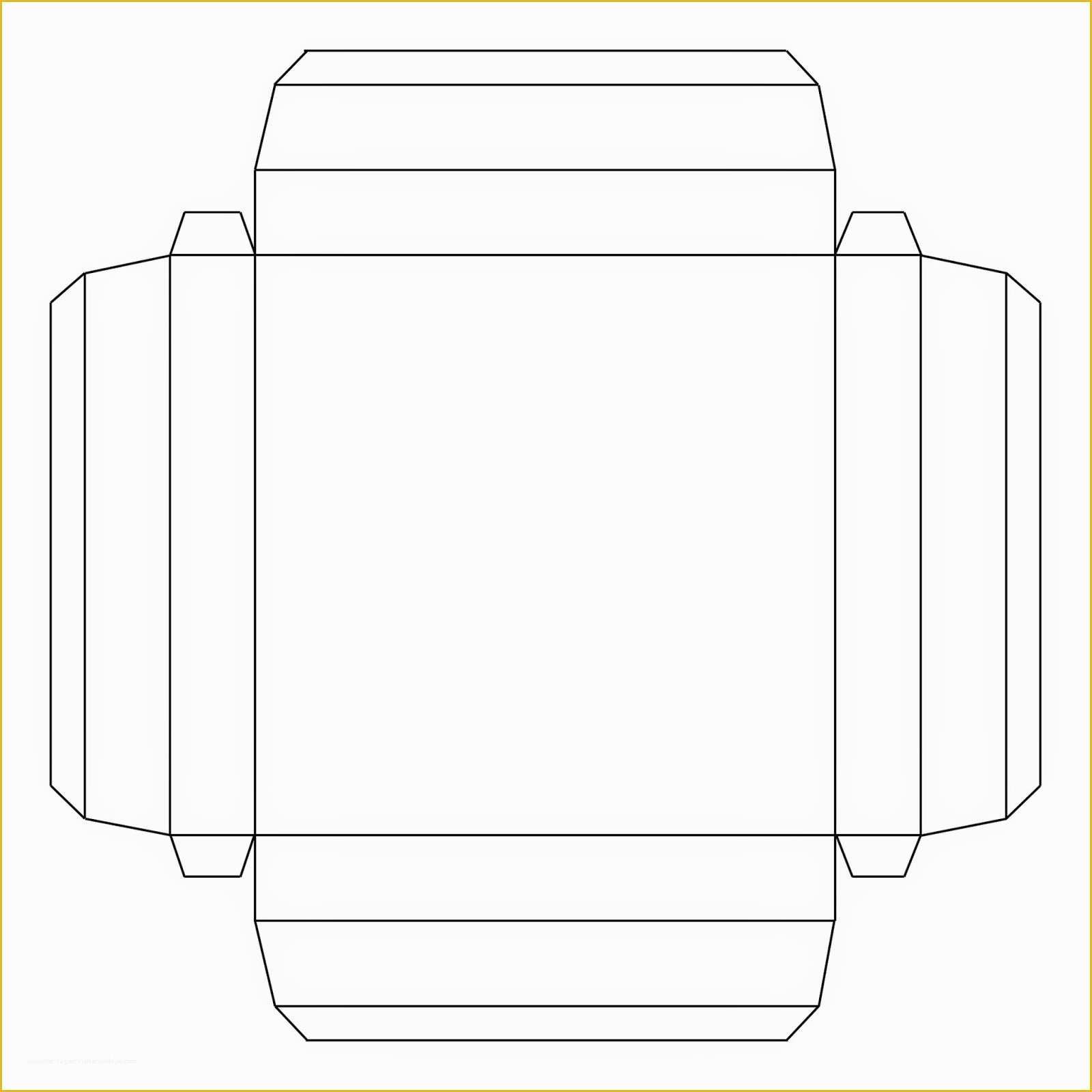 Box with Lid Templates Free Of Template Explosion Box Lid 4 25x4 25x 75 Paperchaserto