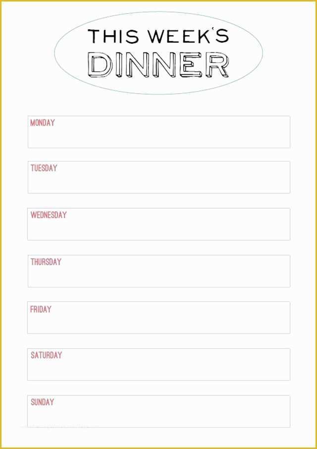 Brunch Menu Template Free Of Best 25 Printable Menu Ideas On Pinterest