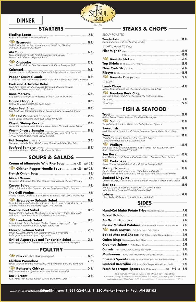 Brunch Menu Template Free Of Menu Templates Free Download Create Edit Fill and Print