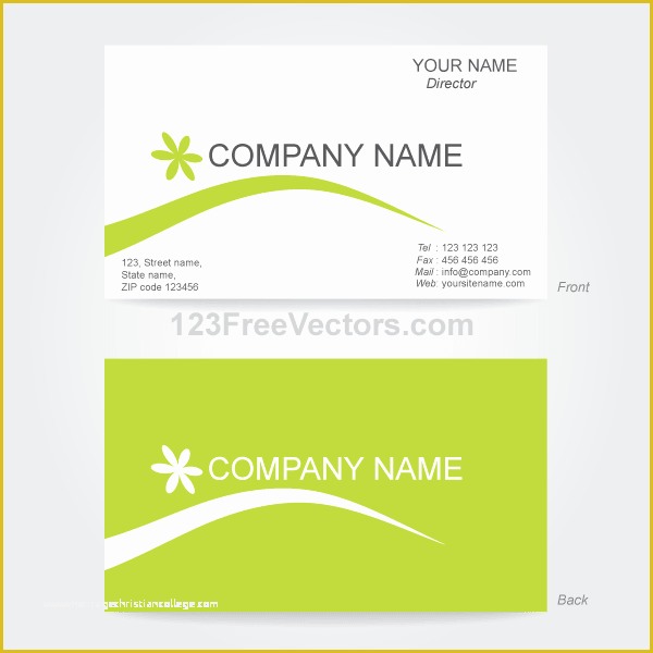 Business Card Ai Template Free Download Of Business Card Template Illustrator