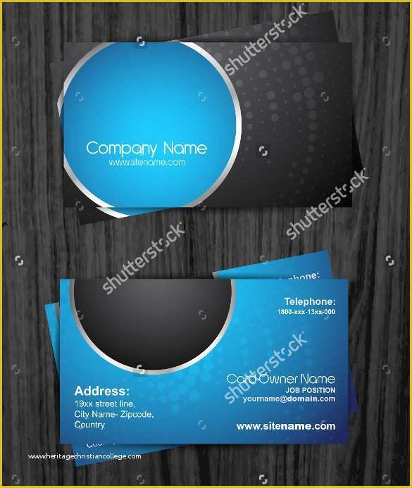 Business Card Ai Template Free Download Of Cheap Business Cards – 25 Free Psd Ai Vector Eps format