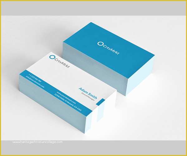 Business Card Ai Template Free Download Of Double Sided Business Card Template Illustrator 12 Best