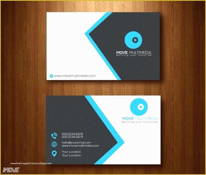 Business Card Ai Template Free Download Of Free Download Name Card Template 1 2 I Illustrator Design