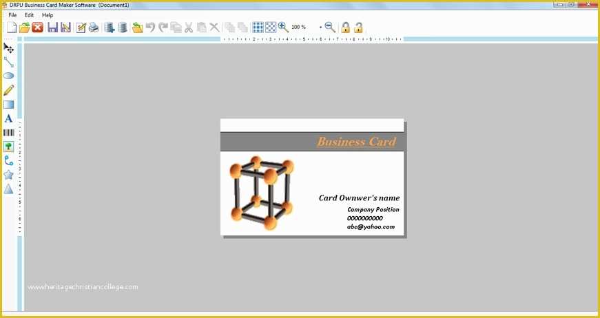Business Card Template Maker Free Of Screenshot Review Downloads Of Ware Business Card
