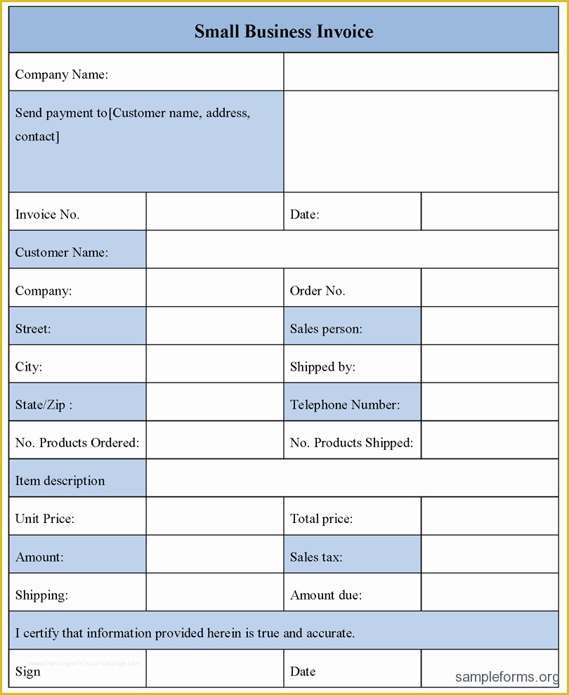 Business forms Templates Free Of 6 Best Of Free Small Business Invoice Template