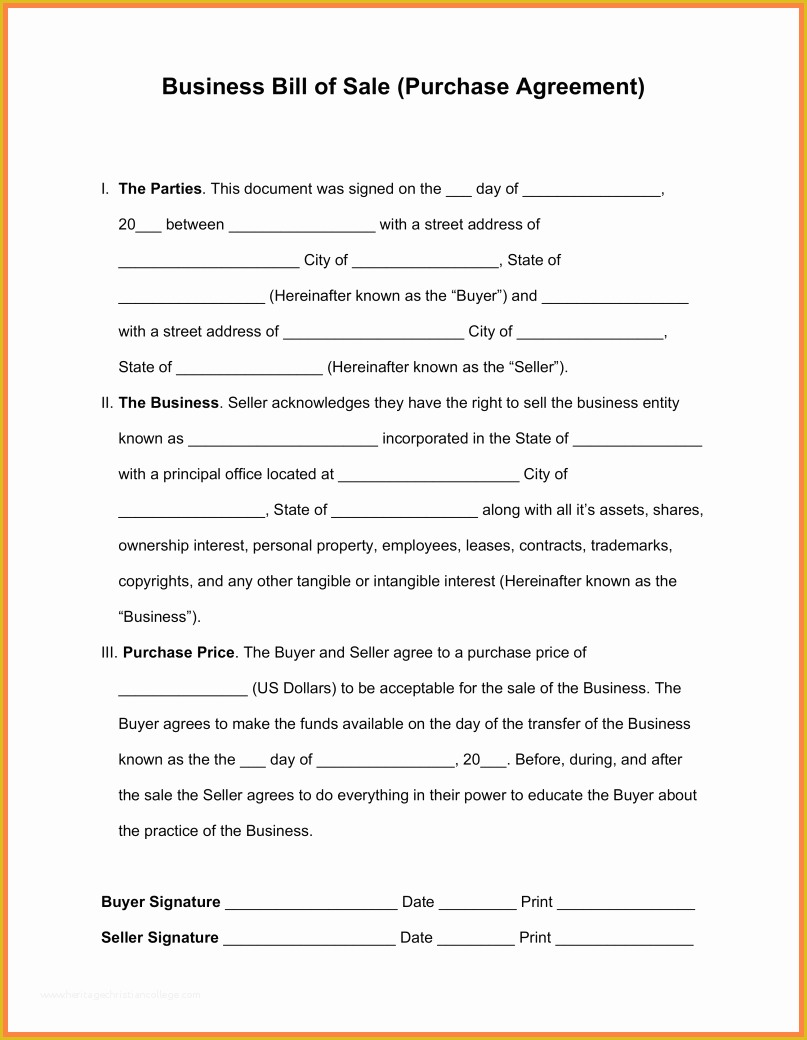 Business Sale Agreement Template Free Download Of 13 Business Sale and Purchase Agreement Template