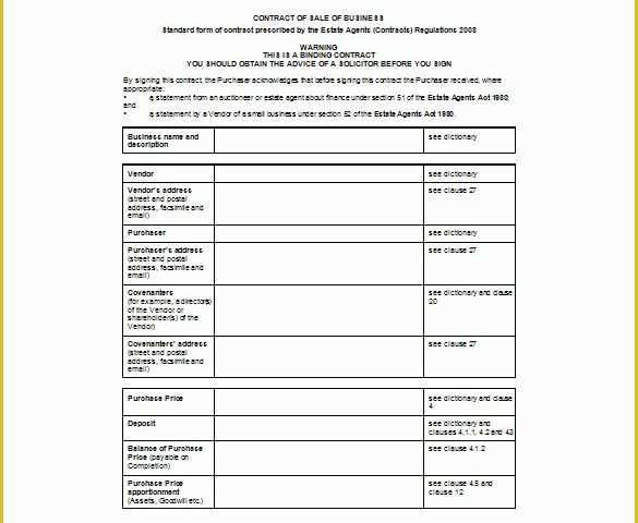 Business Sale Agreement Template Free Download Of Sales Contract Template 16 Word Pdf Documents Download