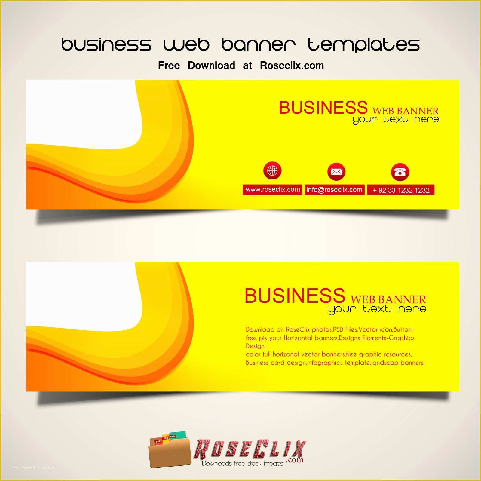 Business Website Templates Free Download Of Business Website Banners Free Psd Box