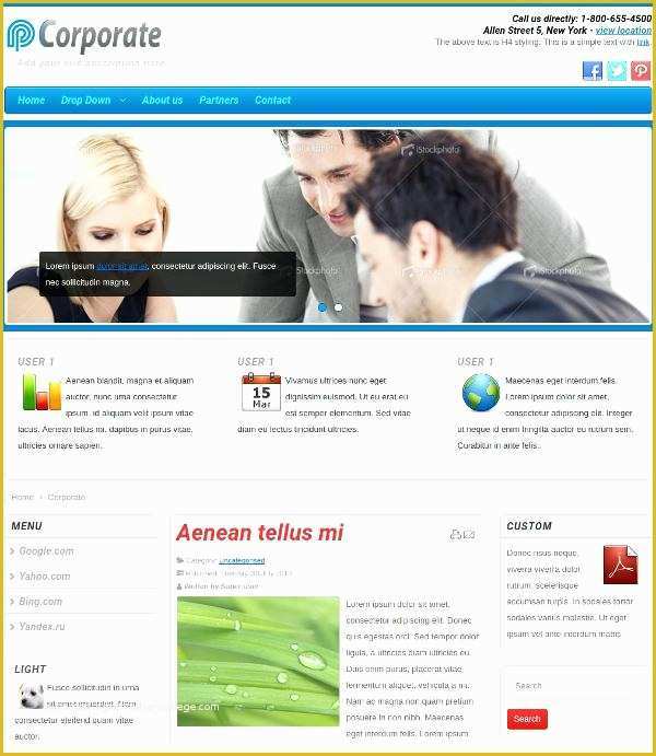 Business Website Templates Free Download Of Professional Business Corporate Website Template Housing