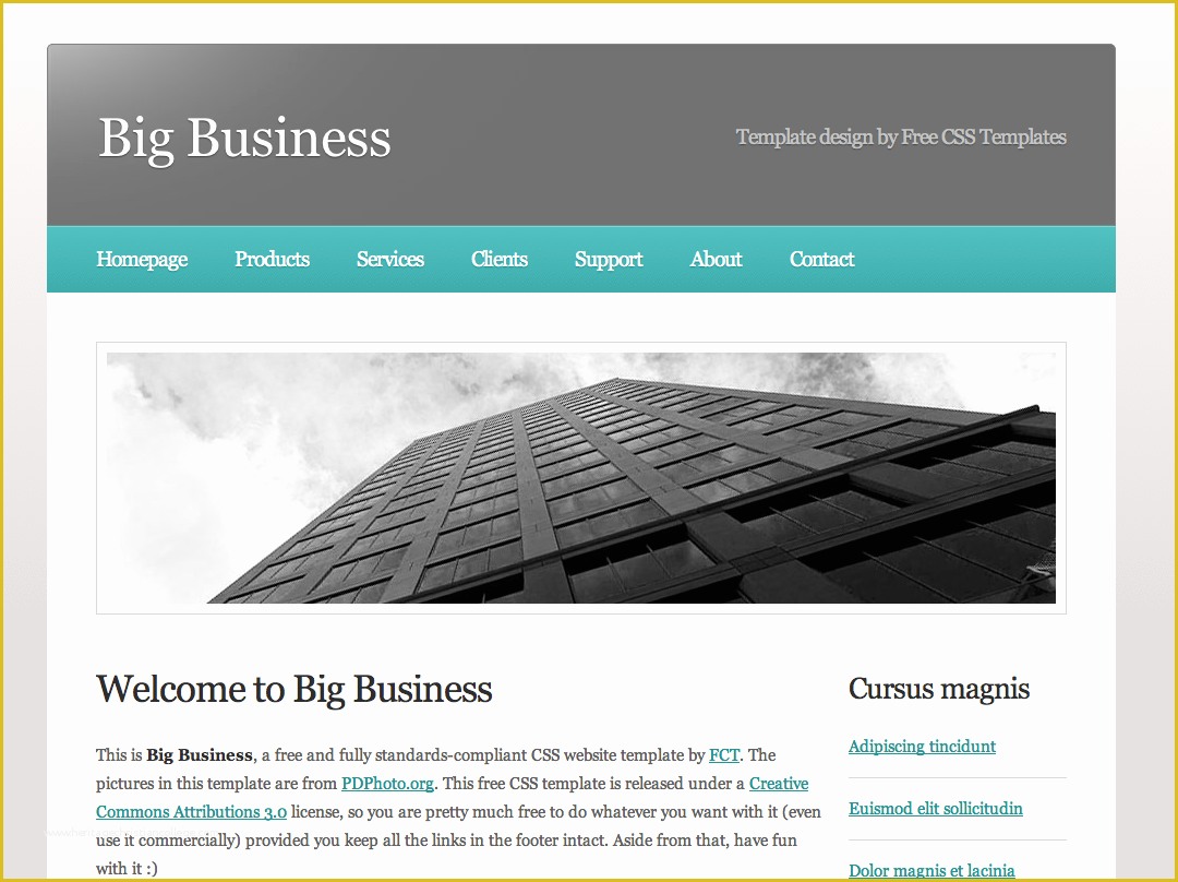 Business Website Templates Free Of Free Dreamweaver Business Website Templates