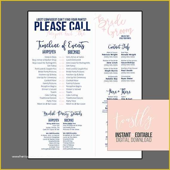 Call Anyone but the Bride Free Template Of Editable Template Call Anyone but the Bride and Groom