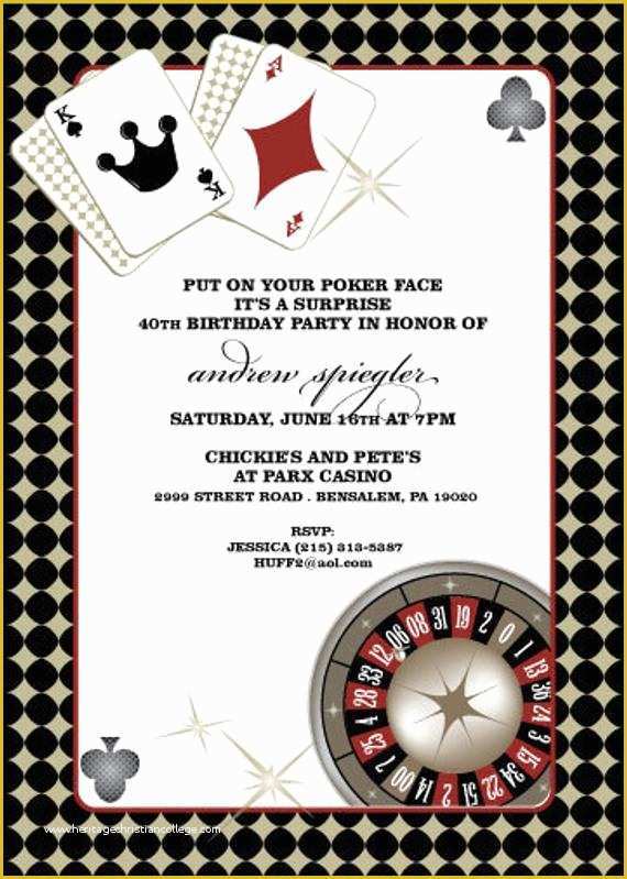 Casino Party Invitations Templates Free Of Free Party Invitations Templates Treasure Voyage