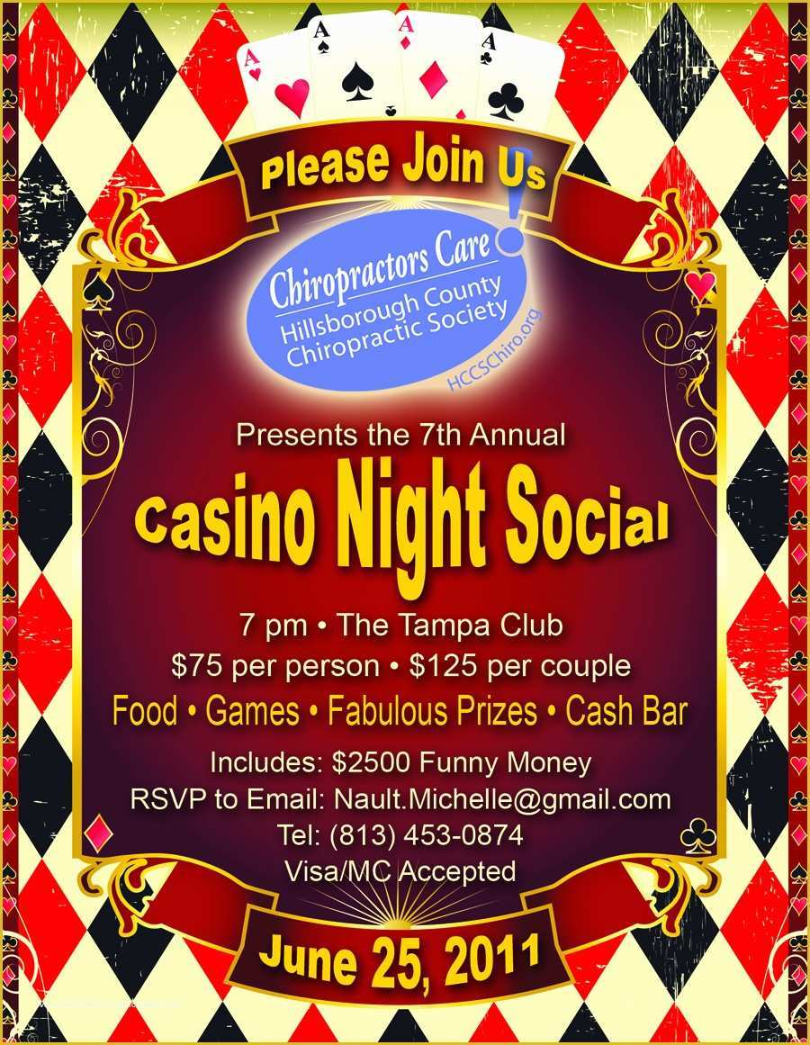 Casino theme Party Invitations Template Free Of Shoestring Bud S with Champaign Tastes