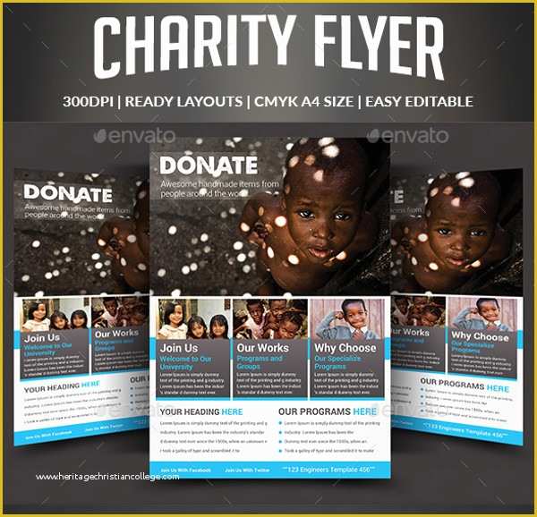 Charity event Flyer Templates Free Of 29 Fundraising Flyer Templates Psd Vector Eps Jpg