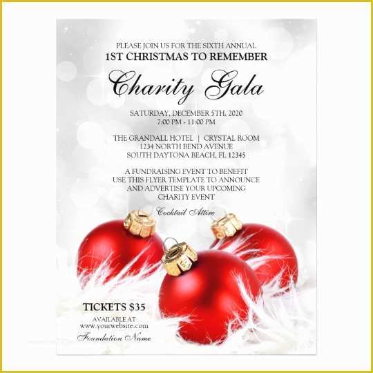 Charity event Flyer Templates Free Of Christmas Charity event Flyer