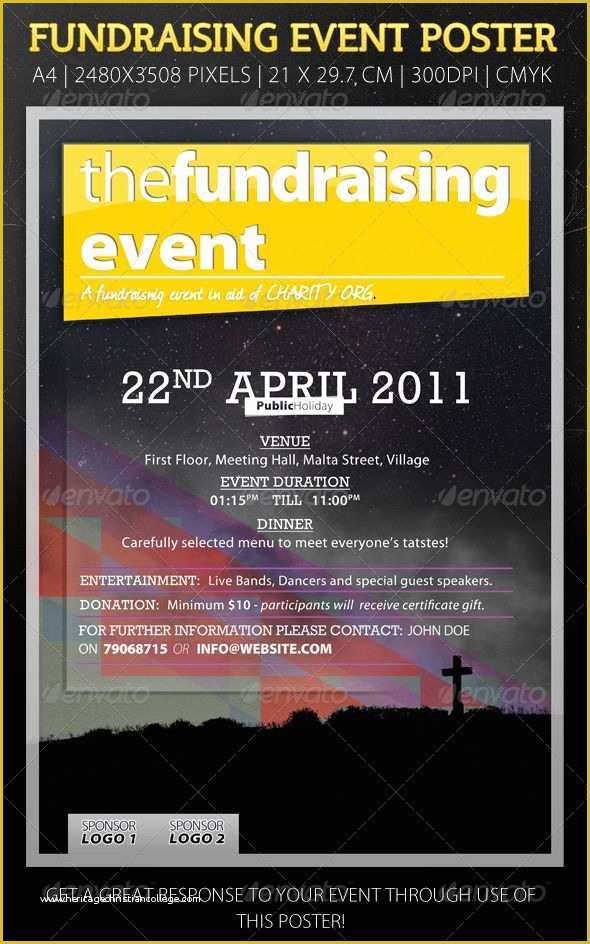 Charity event Flyer Templates Free Of Modern Flyer for Fundraising event
