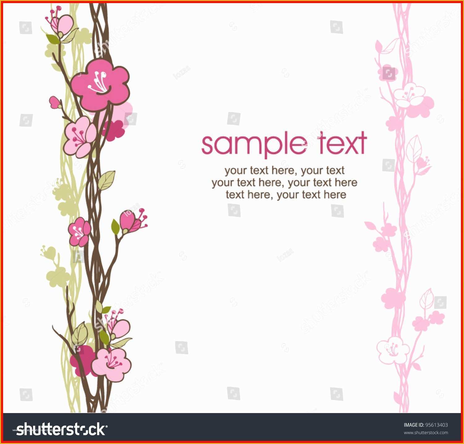 Cherry Blossom Invitation Template Free Of Cherry Blossom Invitation Template Free Card Spring