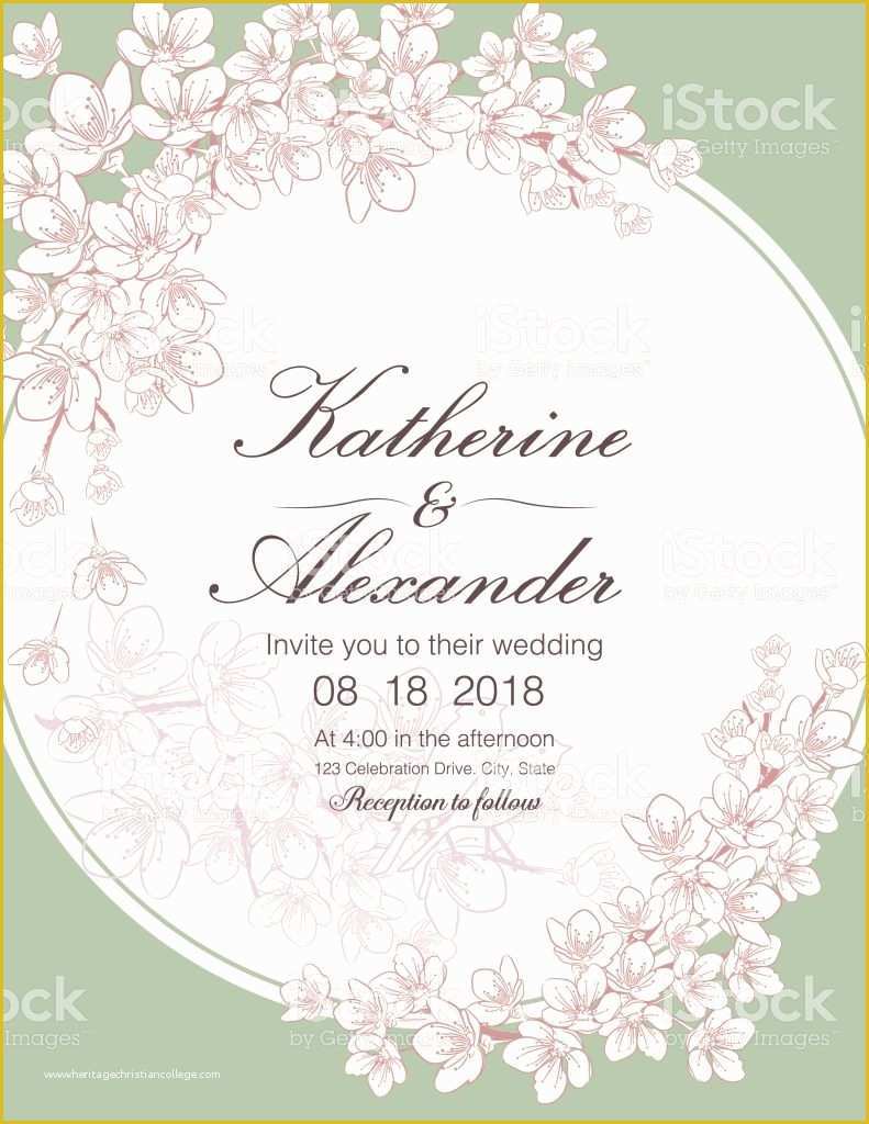 Cherry Blossom Invitation Template Free Of Cherry Blossom Invitation Template Free M Selah