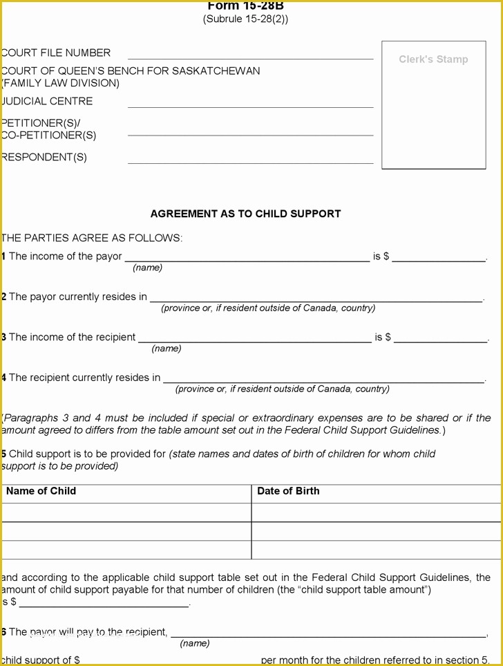 Child Support Agreement Template Free Download Of Divorce Template Free Template Download Customize and Print