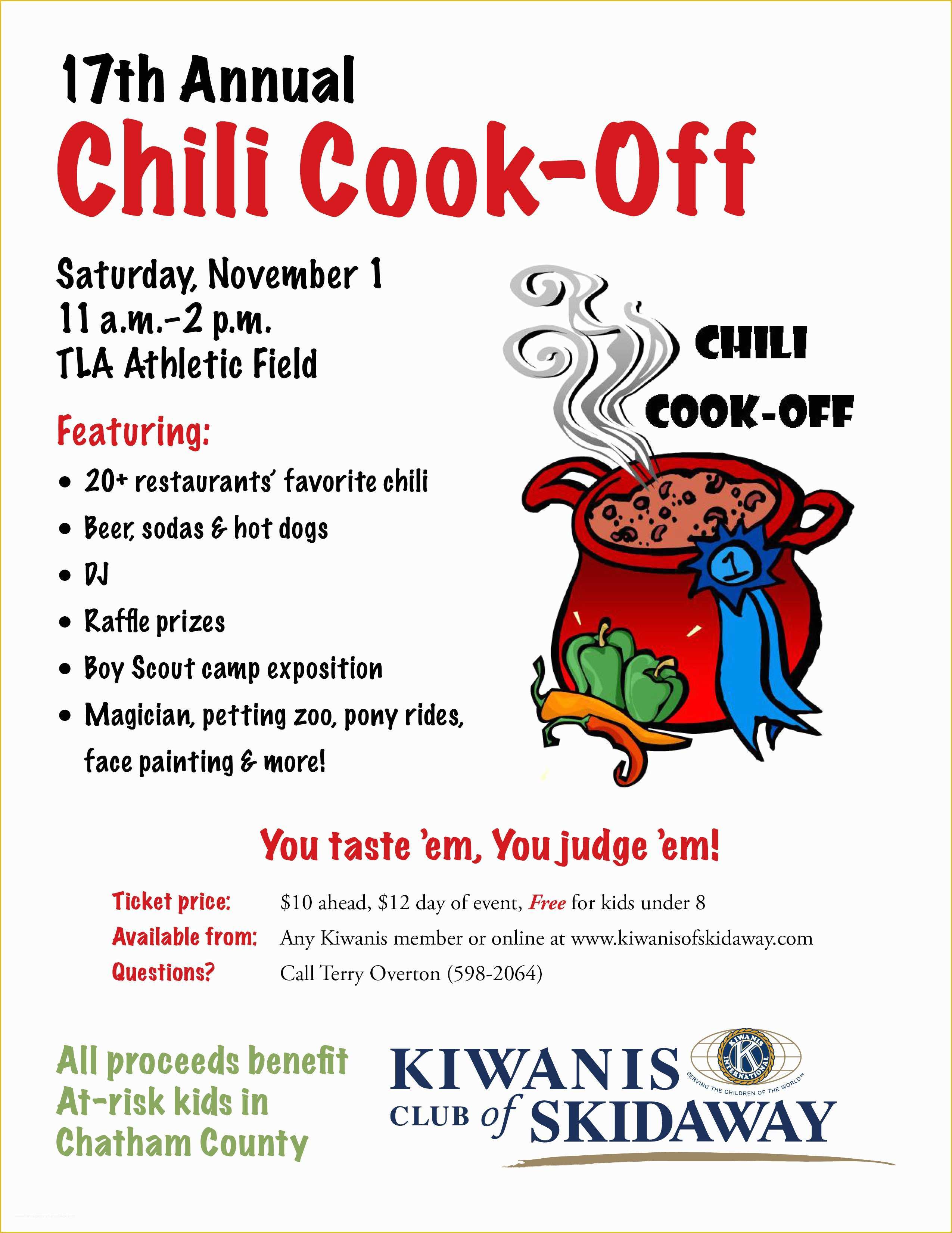Chili Cook Off Flyer Template Free Of 10 Best Of Chili Cook F Poster Templates Chili