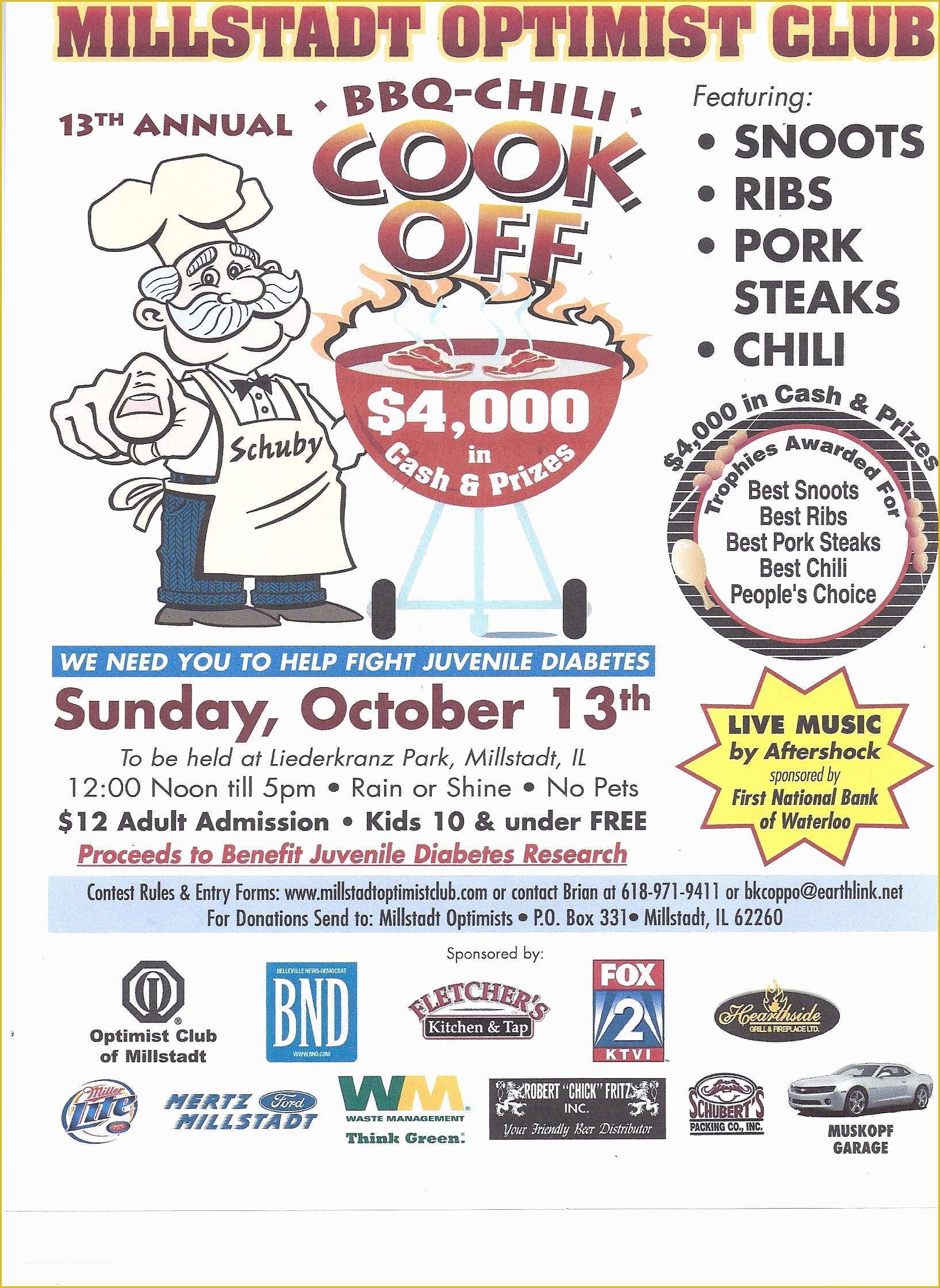 Chili Cook Off Flyer Template Free Of Bbqchili Cookoff Flyer