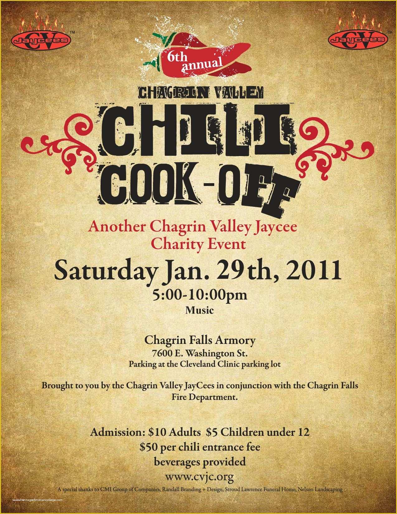 Chili Cook Off Flyer Template Free Of Chili Cook F Flyer Template Free Printable Wow