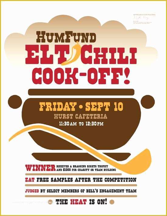 Chili Cook Off Flyer Template Free Of Chili Cook F Flyer Template Yourweek F389cceca25e