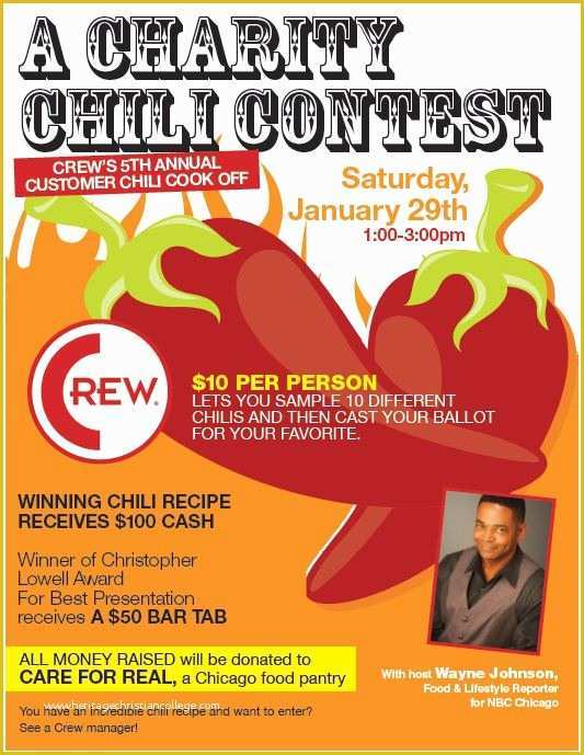 Chili Cook Off Flyer Template Free Of Uptown Update Crew S 5th Annual Chili Cook F January 29