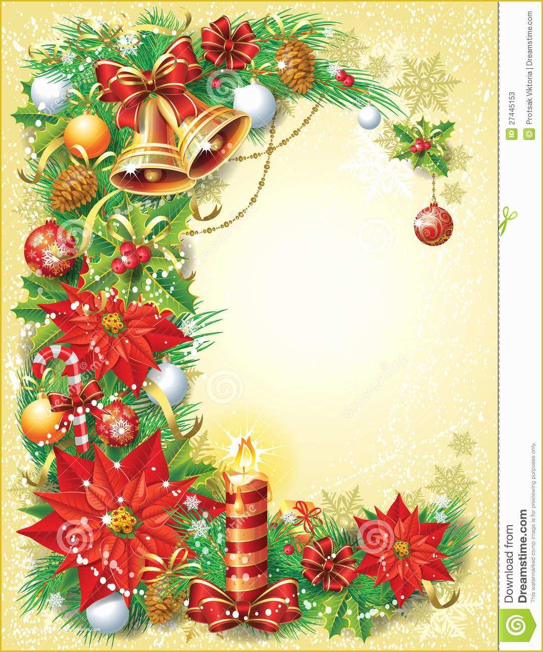 Christmas Cards Templates Free Downloads Of Vintage Christmas Template Stock Vector Illustration Of